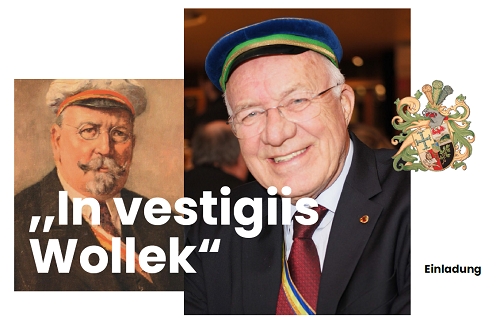 Einladung „In vestigiis Wollek“